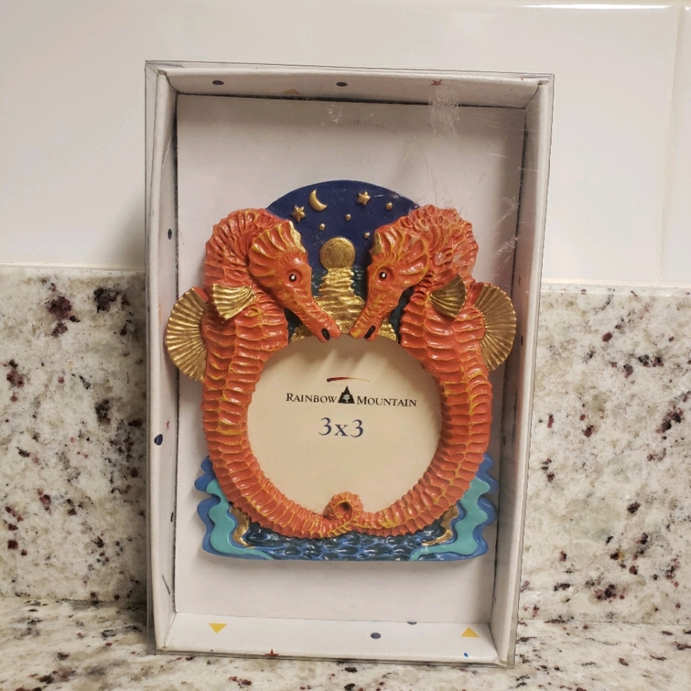 2 for $7 sale! Seahorse picture frame